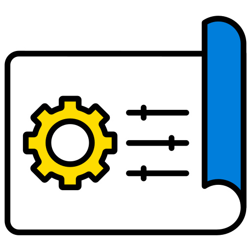 gyártás tervezés logo